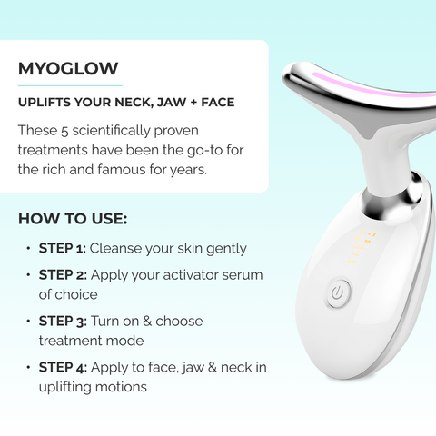 MyoGlow by My Derma Dream - Neck Lifting Device