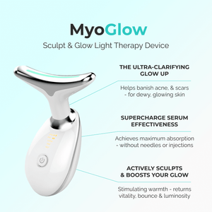 1x DermaGlow LED Mask + 1x Myoglow + Free Notox Serum