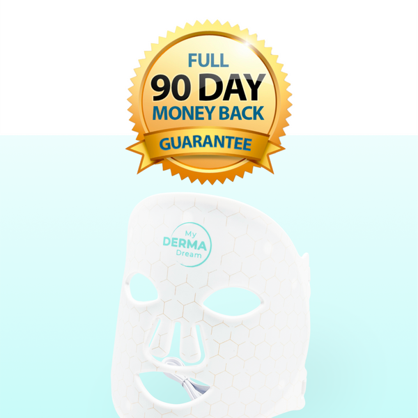 DermaGlow LED-Mask + 3 Free Serums Trial Subscription