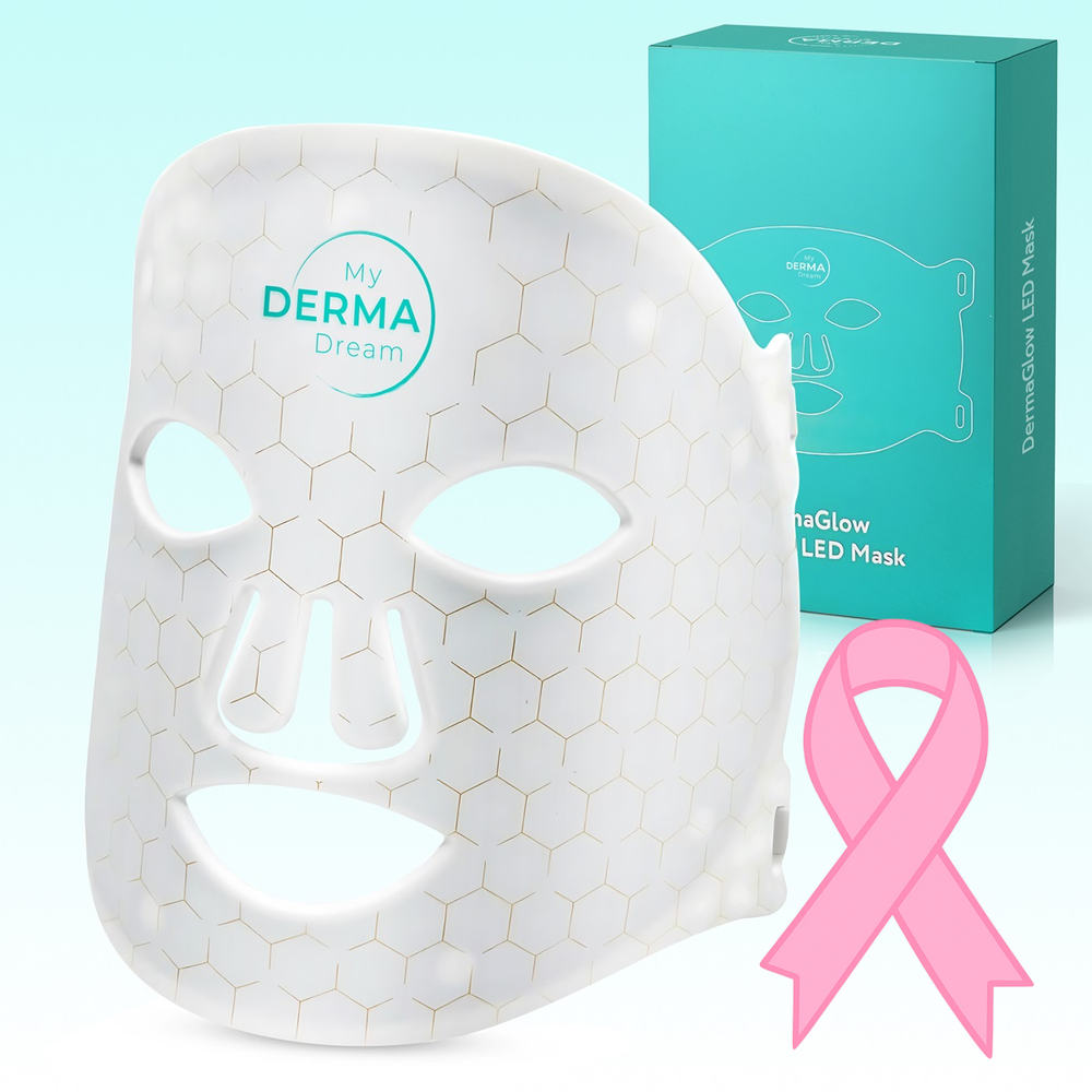 Breast Cancer Awareness Month DermaGlow 7-in-1 LED Therapy Mask