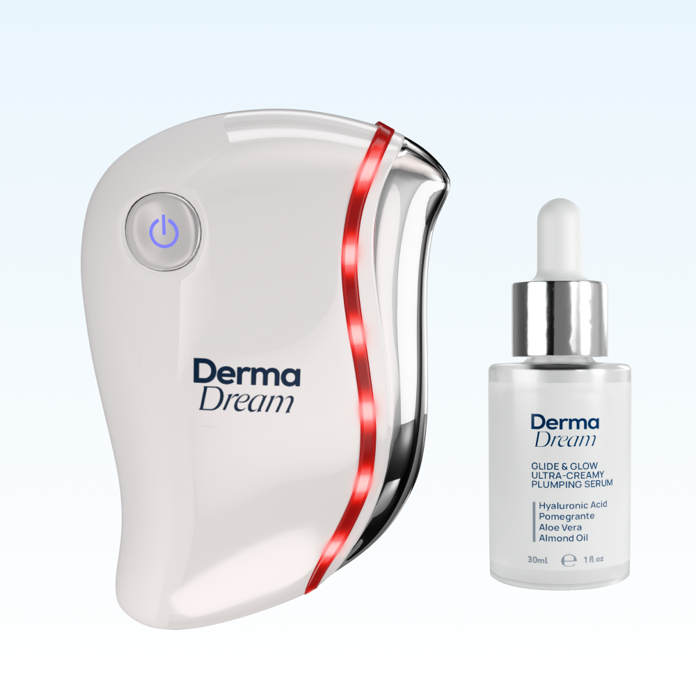 Lift & Glow Guasha Pro & Glide and Glow Serum