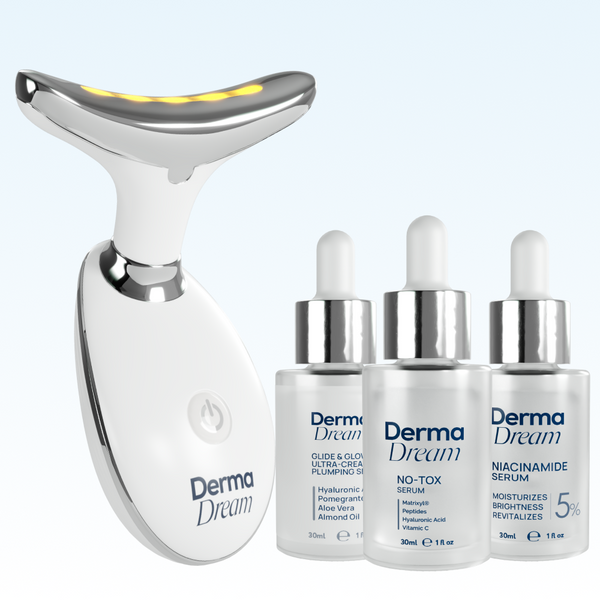 MyoGlow LED Skin Lifting & 3 Serum Trio